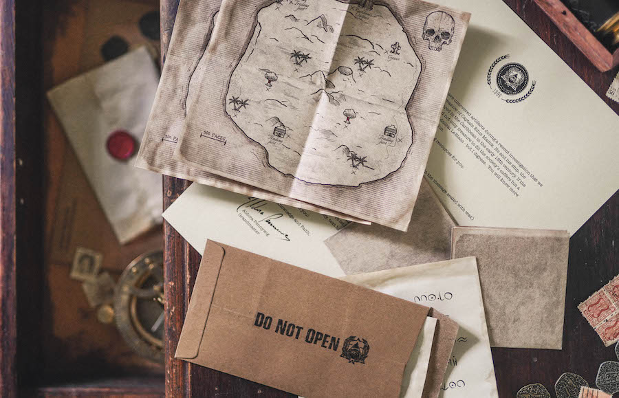Madok's Lost Treasure - Monthly Mystery Subscription Box Contents #1